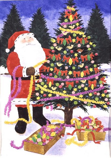 Santa''s Trees  from Linda  Benton