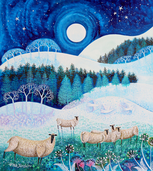 Frosty Sheep from Lisa Graa Jensen