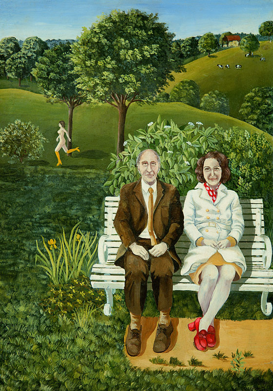 Park Bench, 1972 (panel)  from Liz  Wright