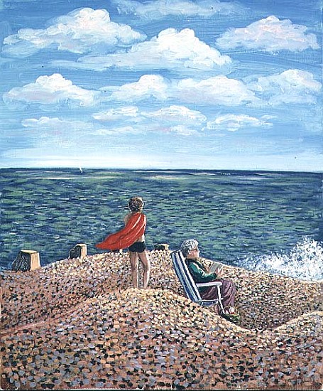 A Windy Day, 1984 (panel)  from Liz  Wright