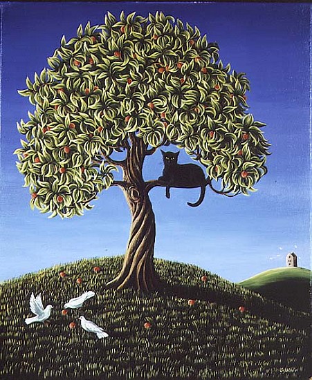 Cat in a Peach Tree, 1989  from Liz  Wright