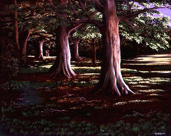 Lovers and Beech Trees, 1987  from Liz  Wright