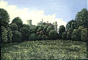 Warwick Castle, 1980 (panel) 
