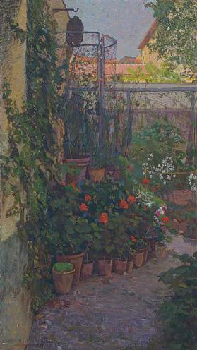 Das Triptychon oder der blühende Garten