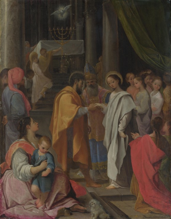 The Marriage of Mary and Joseph from Lodovico Carracci
