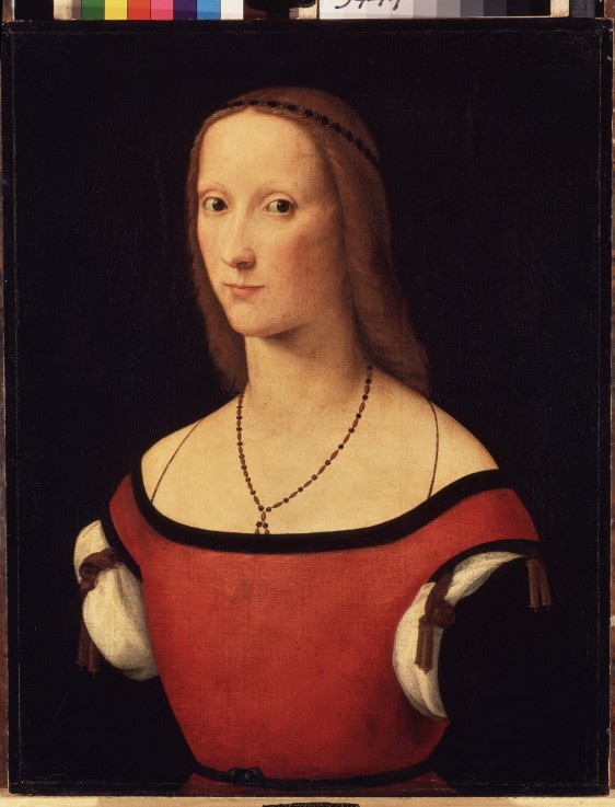 Female portrait from Lorenzo Costa