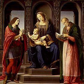 Die Madonna mit den hll.Julian und Nikolaus von Myra.