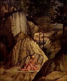 Der hl. Hieronymus in der Wüste from Lorenzo Lotto