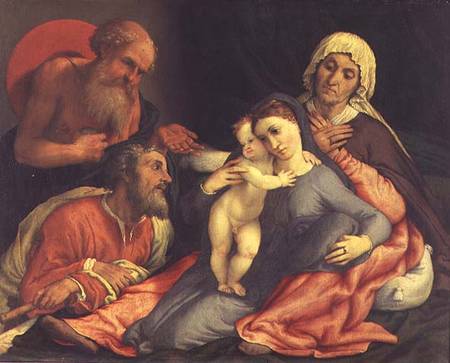 Holy Family from Lorenzo Lotto