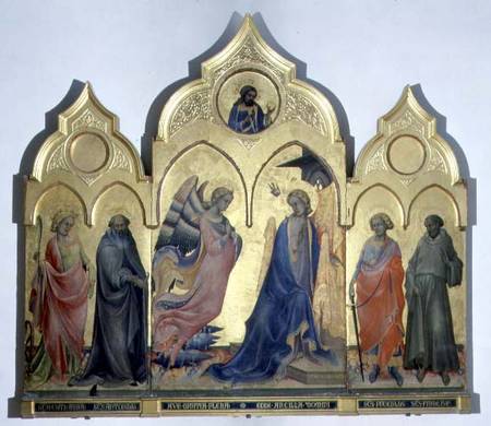 Annunciation with Saints from Lorenzo  Monaco