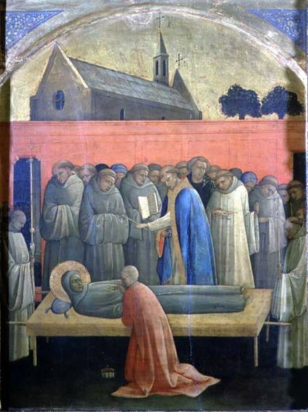 The Death of St. Francis from Lorenzo  Monaco