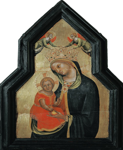 Madonna und Kind mit Engeln from Lorenzo Veneziano (Schule)
