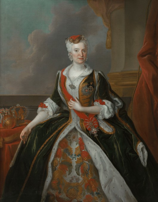 Portrait of Maria Josepha of Austria (1699-1757) from Louis de Silvestre