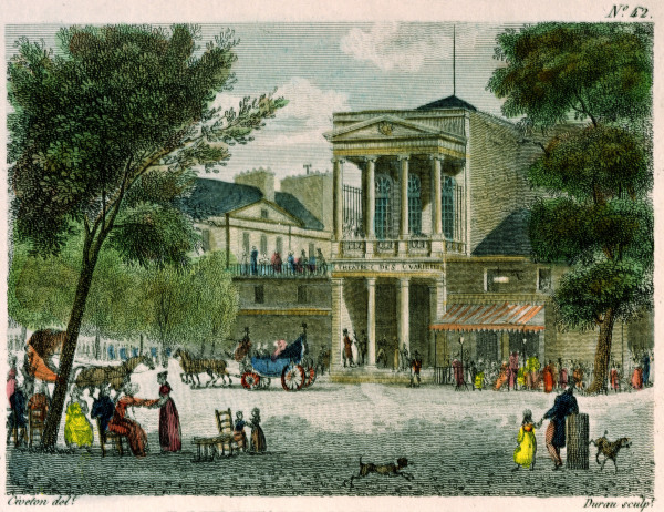 Paris, Théâtre des Variétés from Louis Durau