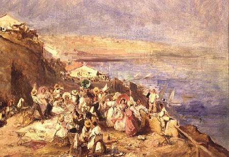 The Artists' Luncheon from Louis Gabriel Eugène Isabey