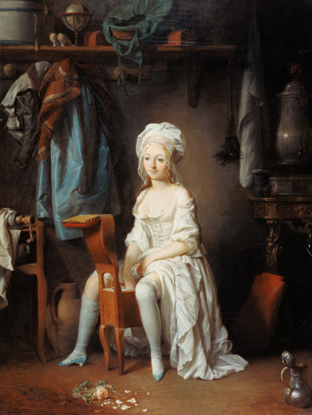Bei der Morgentoilette from Louis-Léopold Boilly