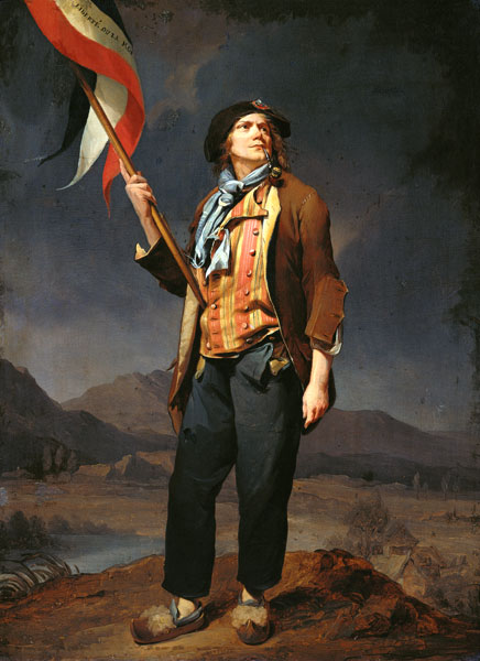 The Singer Chenard, as a Sans-Culotte from Louis-Léopold Boilly