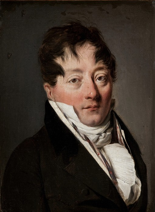 Portrait of Alexandre Balthazar Laurent Grimod de la Reynière (1758-1837) from Louis-Léopold Boilly