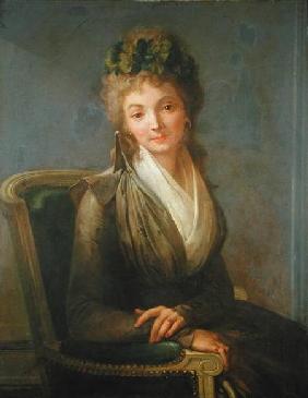 Portrait presumed to be Lucile Desmoulins (1771-94)
