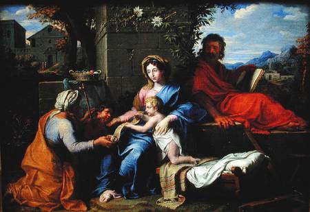 The Holy Family from Louis Licherie de Beuron