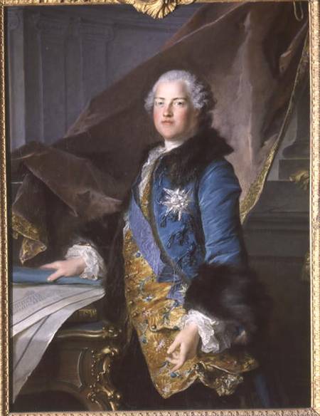 Abel Francois Poisson (1727-81) Marquis de Vandieres from Louis Tocqué