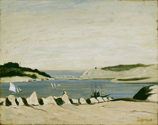 Coast Scene from Louis Michel Eilshemius