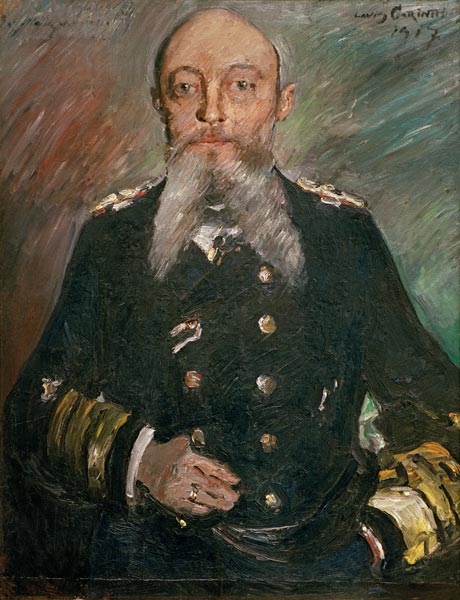 Alfred von Tirpitz. from Lovis Corinth