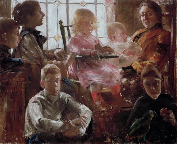 Familie Rumpf from Lovis Corinth