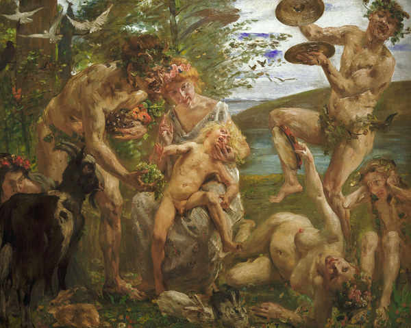 Childhood of Zeus from Lovis Corinth