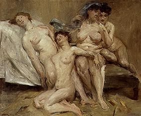 Frauengruppe from Lovis Corinth