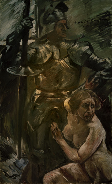 Under the protection... from Lovis Corinth