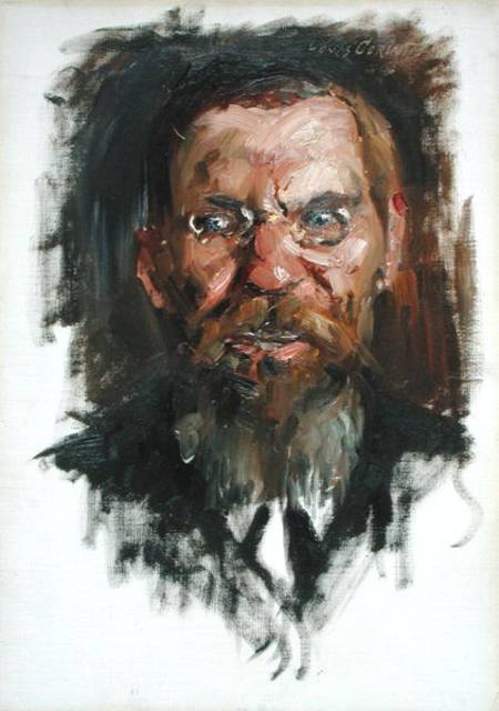 Study for a Portrait of Professor Dr. Eduard Meyer from Lovis Corinth
