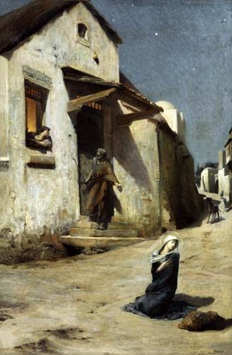 Die Ankunft in Bethlehem from Luc-Oliver Merson