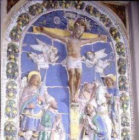 Crucifixion, bas relief
