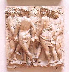 Singing angels, relief panel from the Cantoria