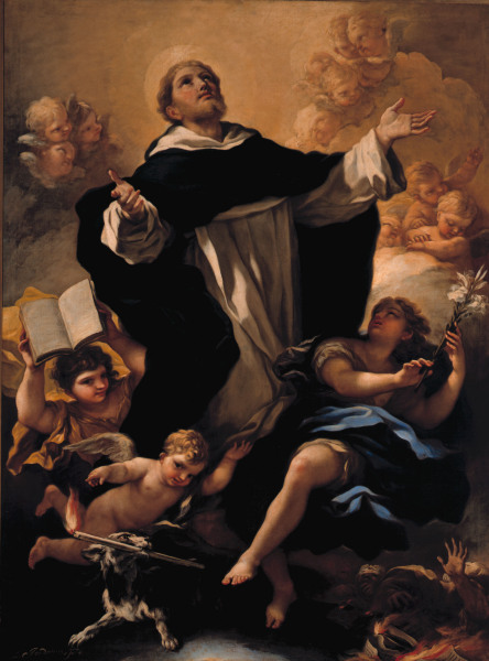 L.Giordano / St. Dominic from Luca Giordano