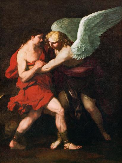 L.Giordano, Kampf Jakobs mit dem Engel