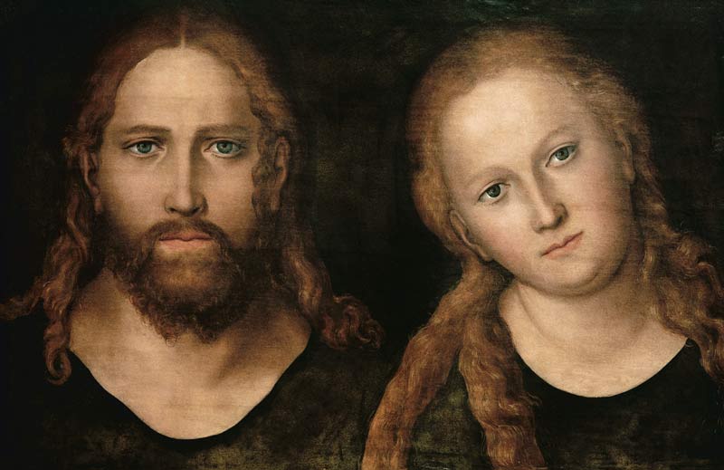Christus und Maria Magdalena from Lucas Cranach d. Ä.