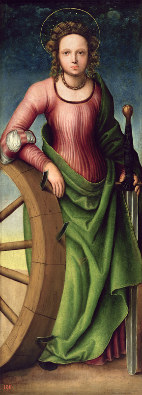 Die Hl. Katharina from Lucas Cranach d. Ä.