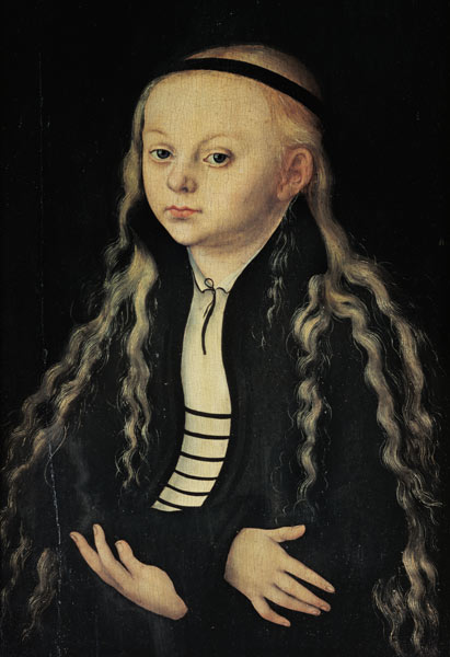 Bildnis der Magdalena Luther from Lucas Cranach d. Ä.