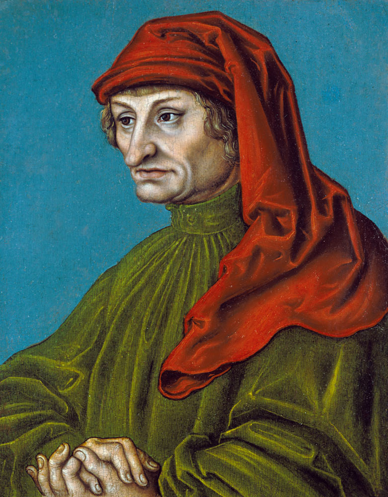 Portrait of a Man from Lucas Cranach d. Ä.