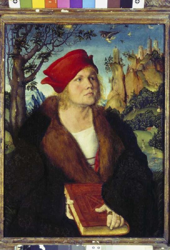 Bildnis des DrCuspinian from Lucas Cranach d. Ä.