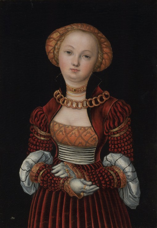 Portrait of a Woman from Lucas Cranach d. Ä.