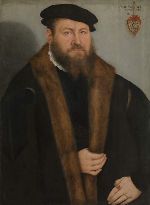 Portrait of a Man from Lucas Cranach d. Ä.