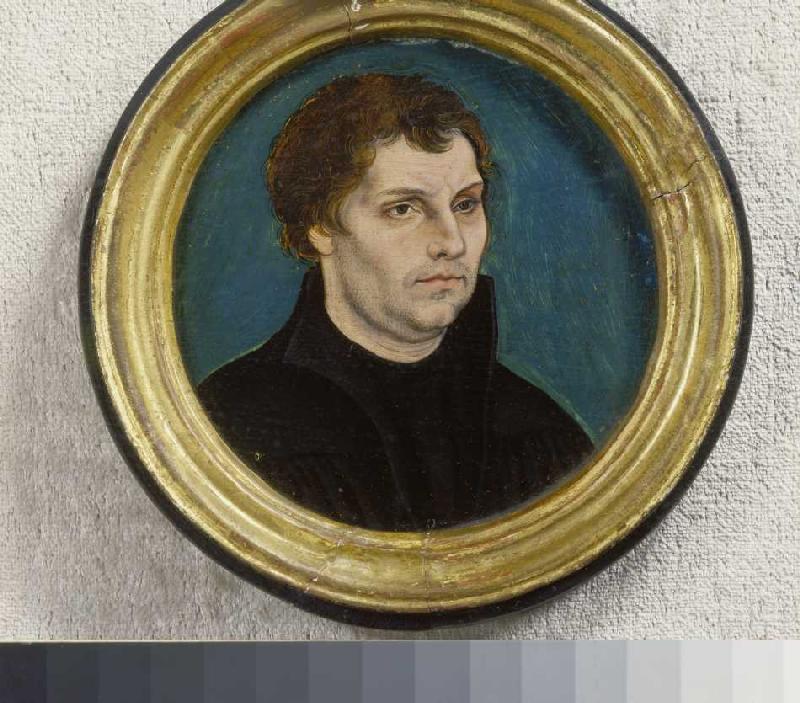 Bildnis Martin Luthers. from Lucas Cranach d. Ä.