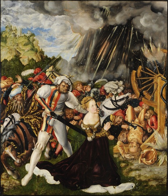 The Martyrdom of Saint Catherine from Lucas Cranach d. Ä.