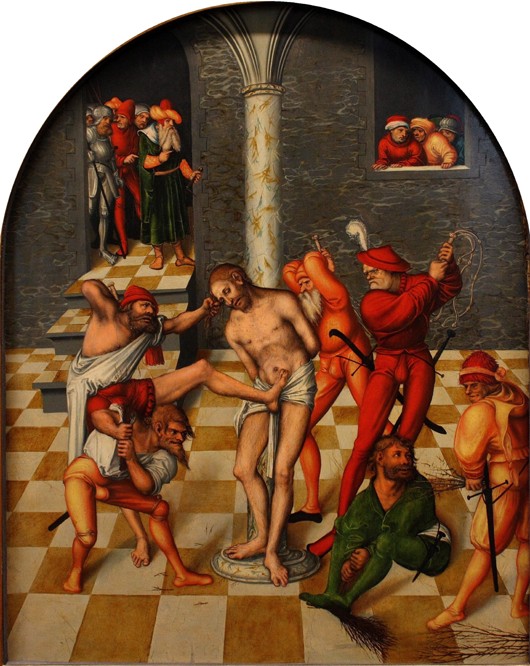 The Flagellation of Christ from Lucas Cranach d. Ä.
