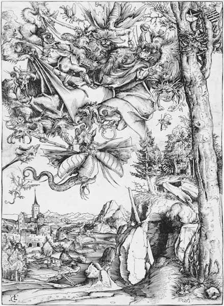 Die Versuchung des heiligen Antonius from Lucas Cranach d. Ä.