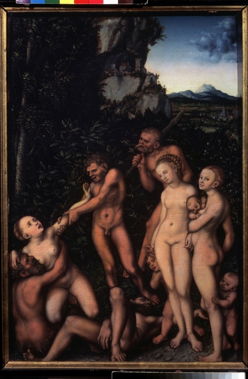Fruits of jealousy (The Silver Age) from Lucas Cranach d. Ä.