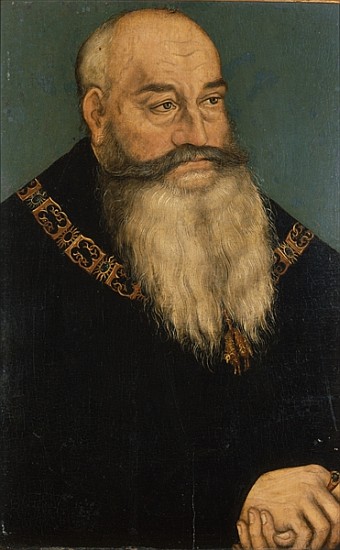 George the bearded from Lucas Cranach d. Ä.